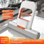 건·습식 겸용 분사 미니 밀대｜손세척 없는 핸디형｜책상·실내 청소용 스펀지 걸레